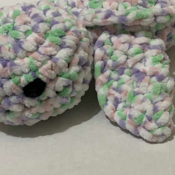 Sea Turtle Soft Stuffed Plushie Handmade Crochet Sea Turtle - Picture 3 of 13